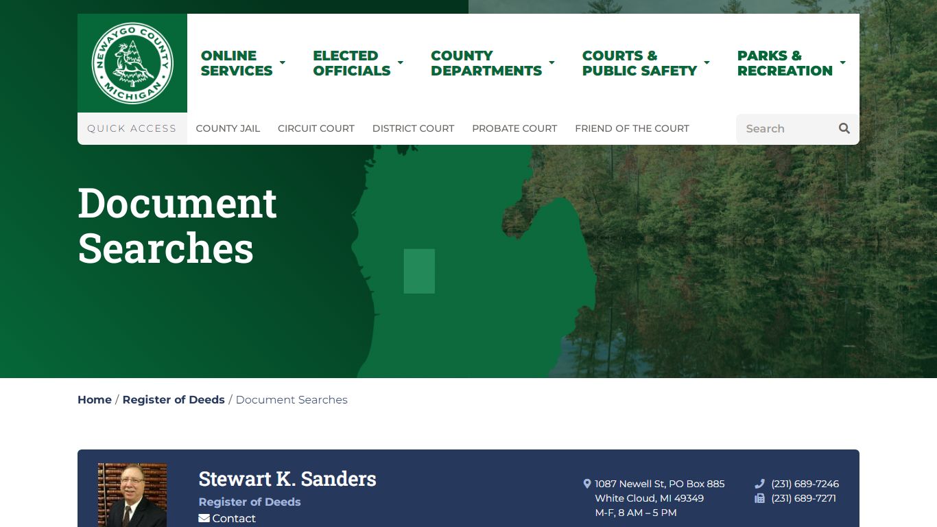 Document Searches - Newaygo County